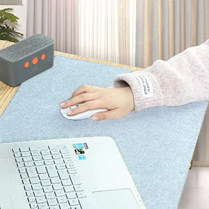 Felt Desk Mat Computer Mat for Desk(31.5x15.7Inches)