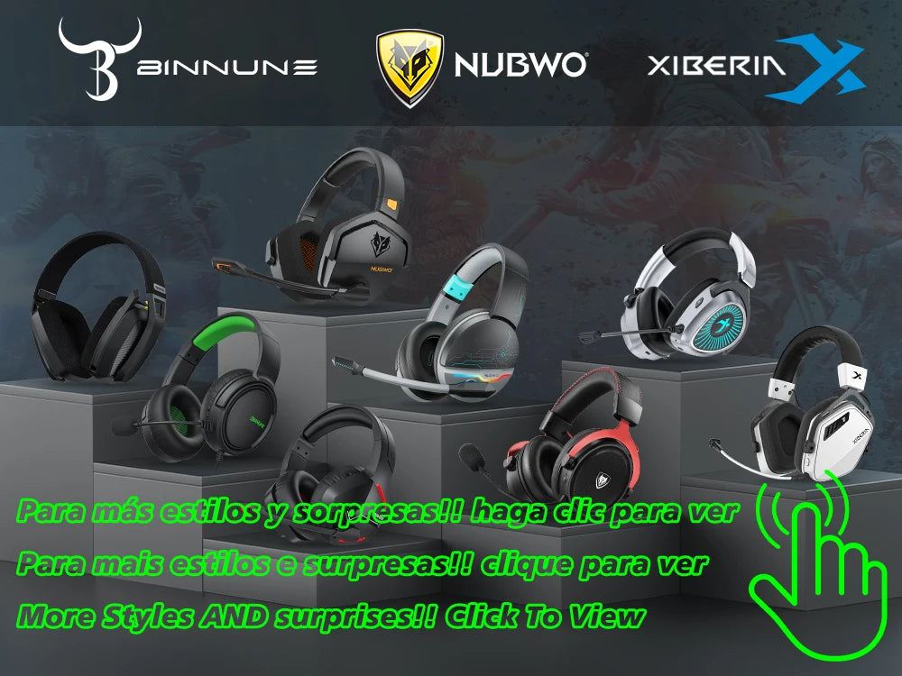 G06 Wireless Gaming Headset with Microphone