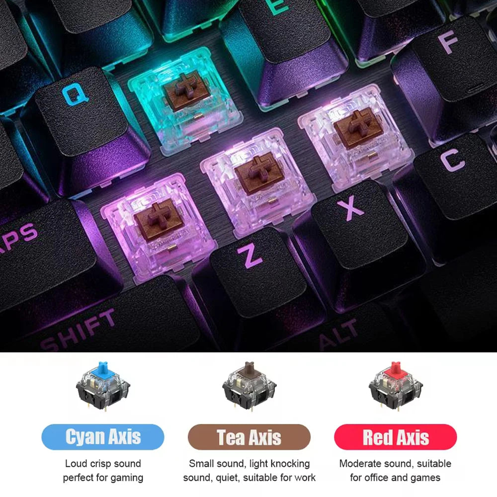 61 key mechanical compact keyboard