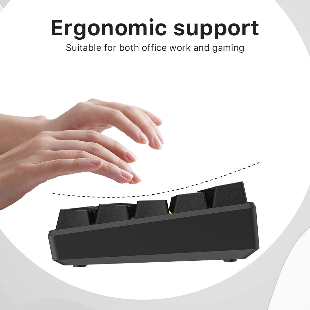 61 key mechanical compact keyboard