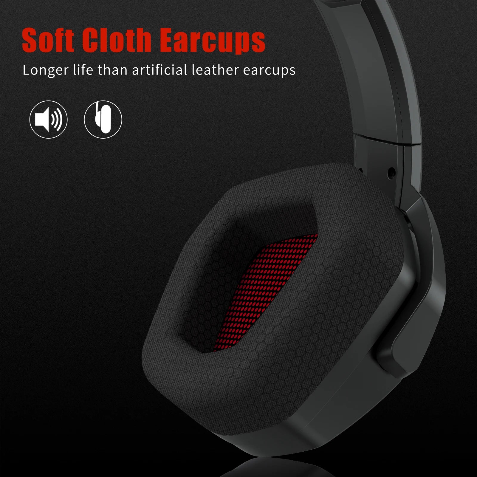 G06 Wireless Gaming Headset with Microphone