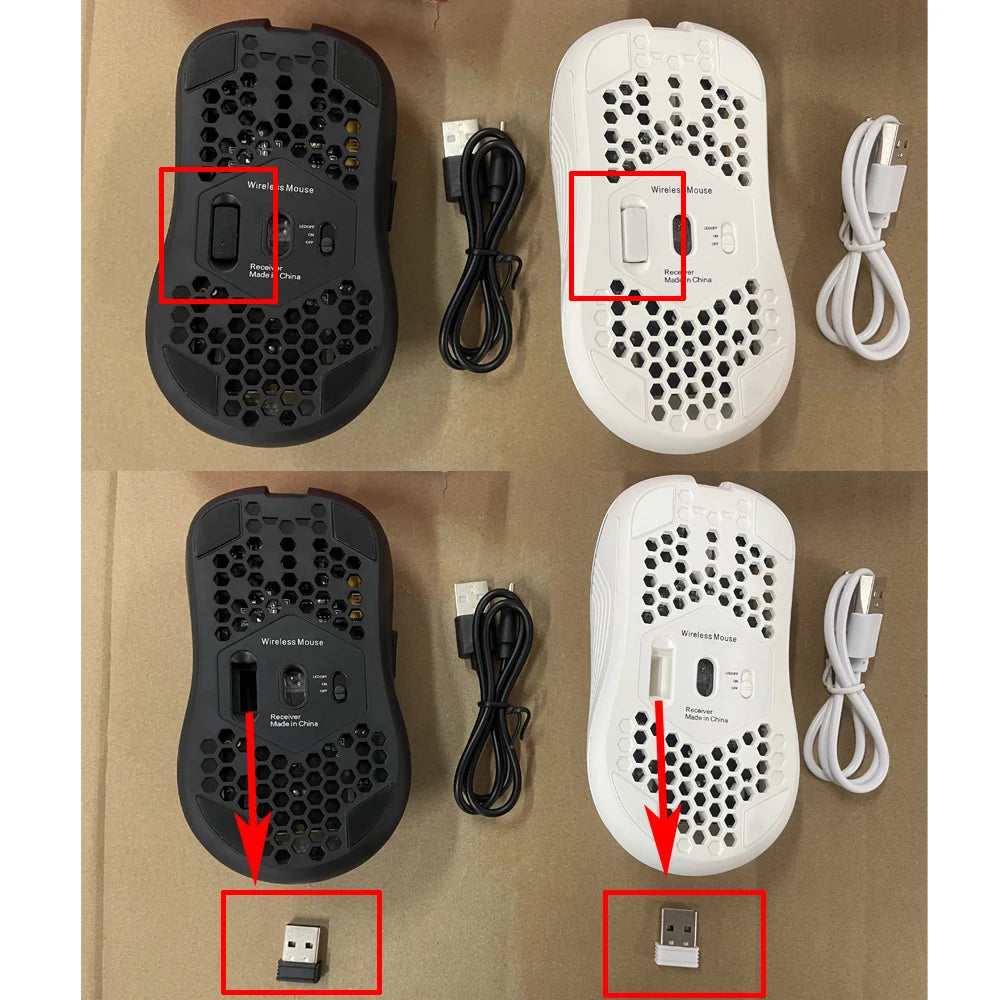 Breathable Backlit Wireless Mouse