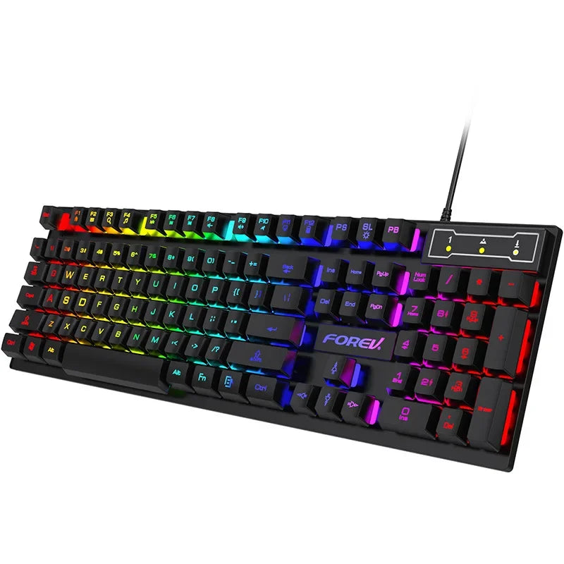 Backlit Keyboard and Mouse Set